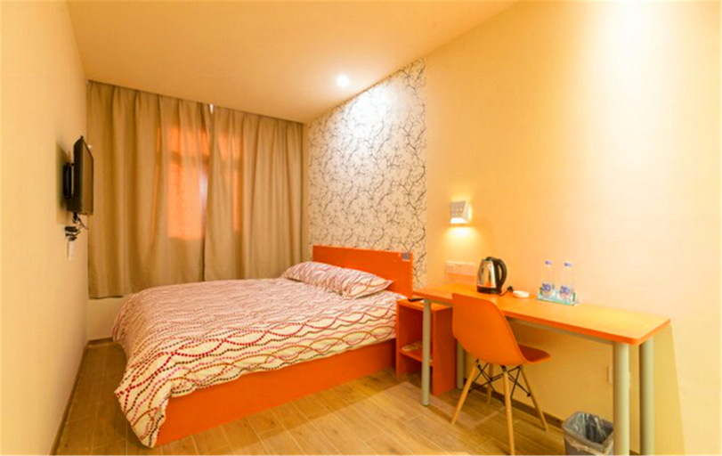 Bedroom 2, Pod Inn Hotel (Xuzhou Railway Station Suning Plaza), Xuzhou