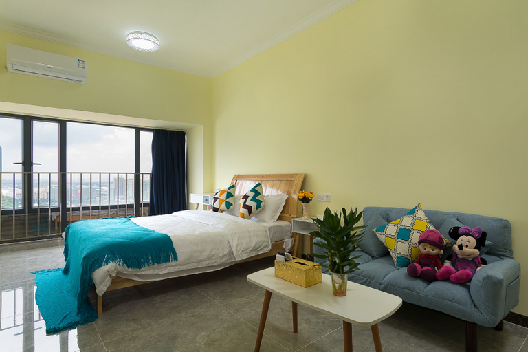 Bedroom 2, Snail Hotel Apartment, Zhongshan