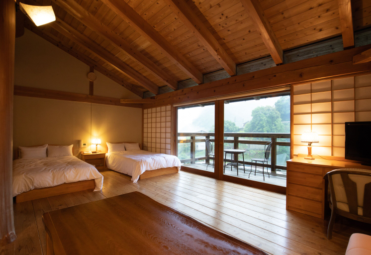 Bedroom 2, 中津渓谷 ゆの森, Niyodogawa