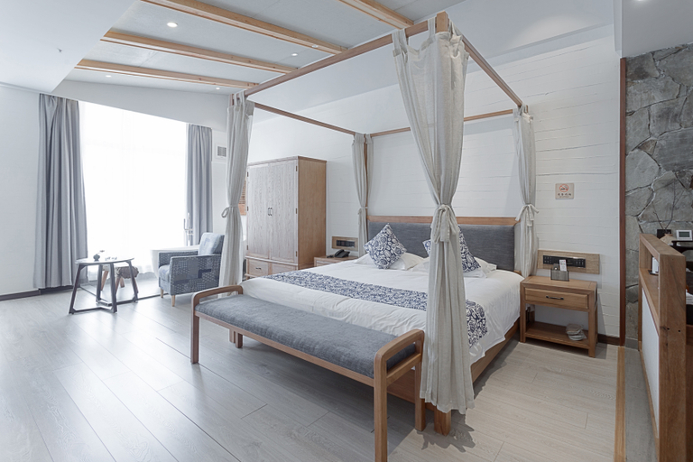 Bedroom 2, Feisha Yin'Ge Art Hotel, Shangluo