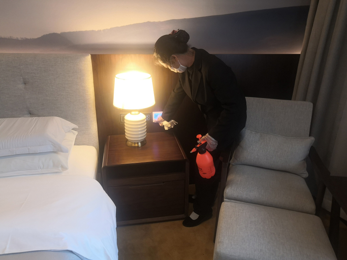 Bedroom 2, Hualv Hotel, Liangshan Yi