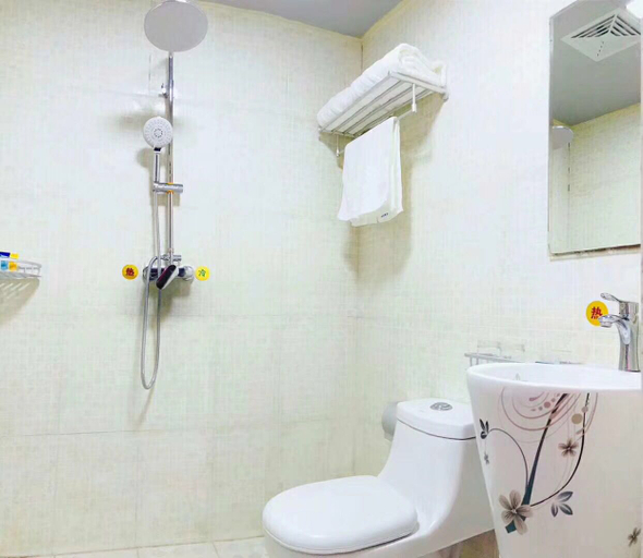 Bathroom, Jining Haike Hotel, Jining