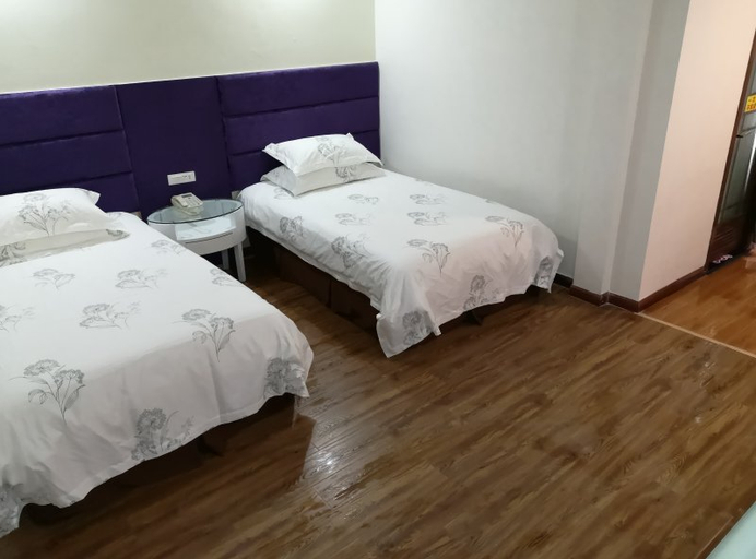 Bedroom 2, Jifen · Clearing Dust Hotel (Lishui Kaifa Road High-speed Railway Station), Lishui