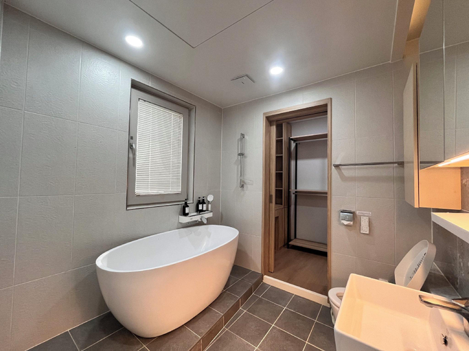 Bathroom 4, Jeju Hermen House, Seogwipo