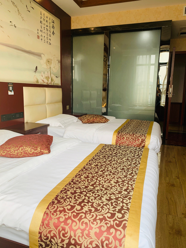 Bedroom 2, Xianglan Shui'an Hotel, Leshan