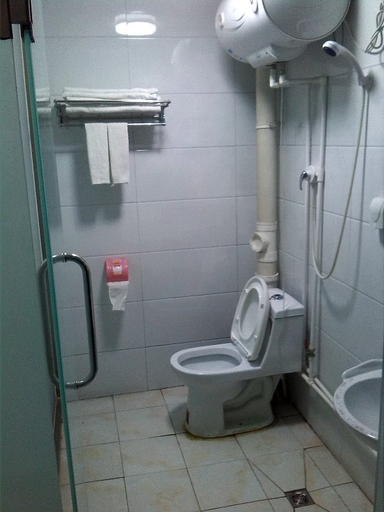 Bathroom, Zhanteng Express Hotel, Shijiazhuang