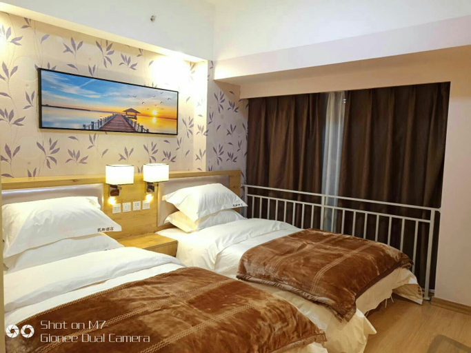 Bedroom 2, Kaisi Hotel (Kunming Gaoxin Wuyue Plaza store), Kunming