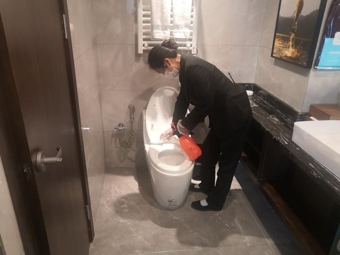 Bathroom 3, Hualv Hotel, Liangshan Yi