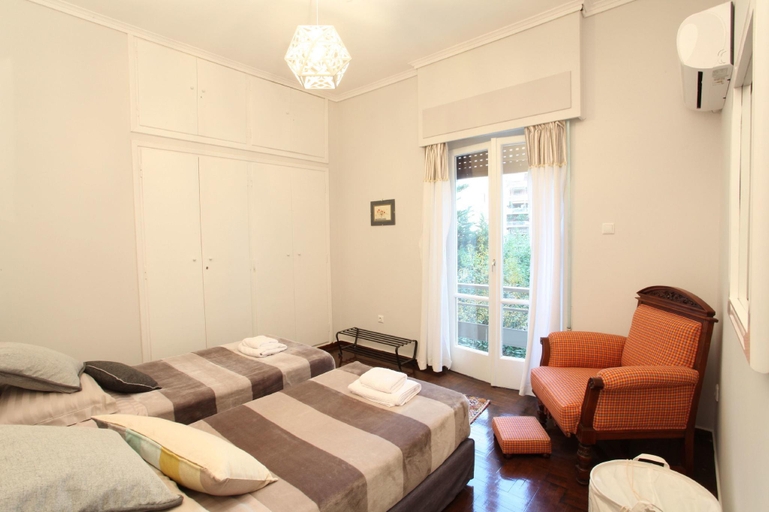Bedroom 3, Stylish flat by the beach of Edem, Attica