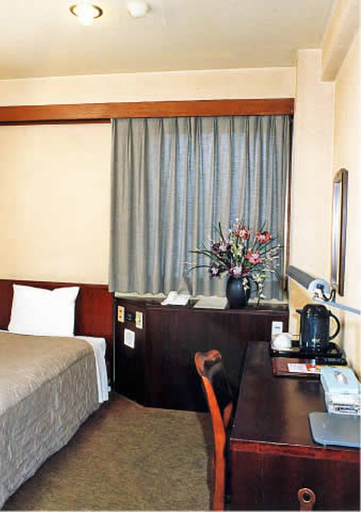 Bedroom 3, Business Hotel Shinkawa Ube, Ube