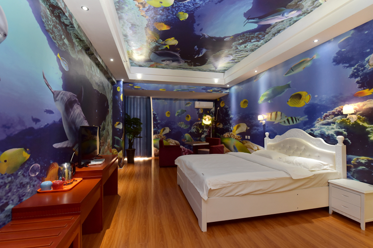 Bedroom 2, Yintong business hotel (taian university town), Tai'an