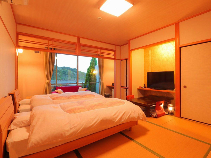 Bedroom, Ryokan Nakashimaso, Kami-Amakusa