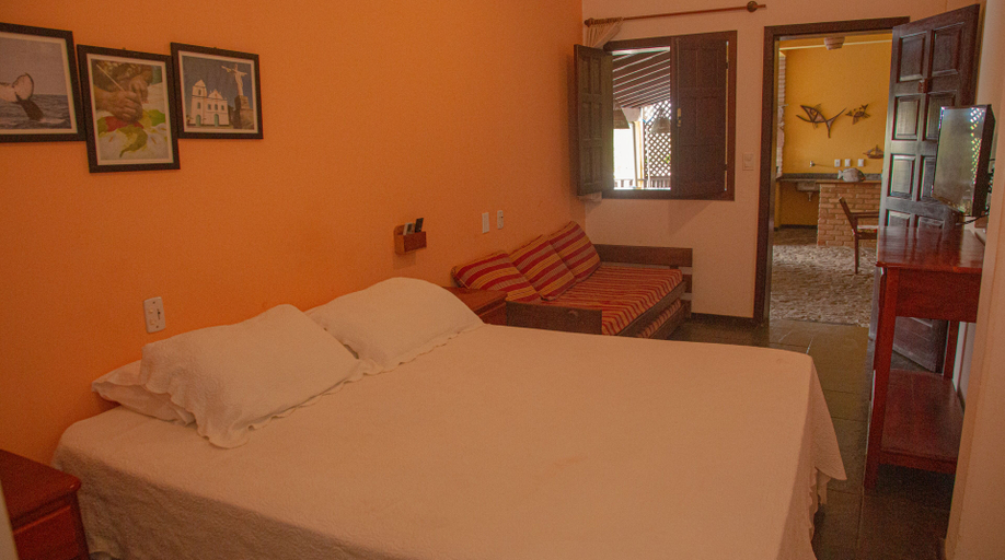 Bedroom 2, Pousada Canto do Rio, Prado