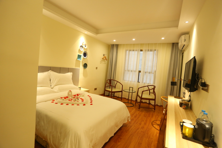 Bedroom, Pingchang Ximu Hotel, Bazhong
