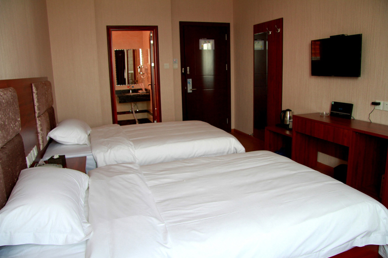 Bedroom 2, Jinxiushangcheng hotel, Deyang