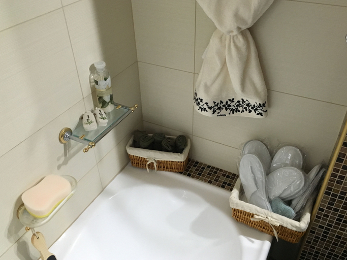 Bathroom 5, ラグジュアリー ファミリー ヴィラ ニア メテオラ, Thessaly