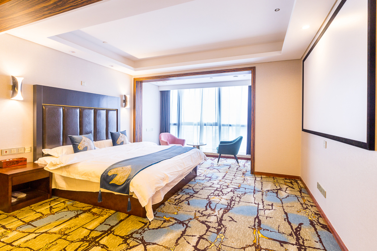 Bedroom 2, Lanwan Holiday Hotel（NanjingBaijiahu）, Nanjing