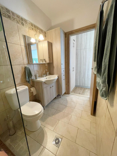Bathroom 2, Laurel LK Houses in Kritinia Rhodes, South Aegean
