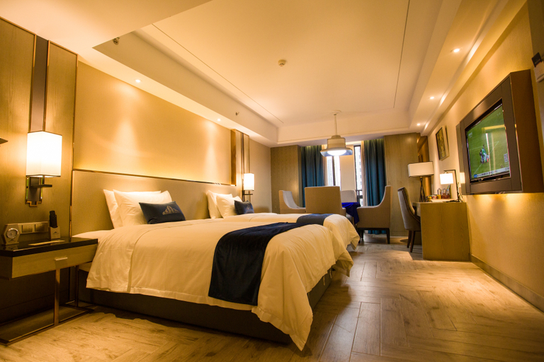 Bedroom 2, Shijishanshui Hotel, Xiangxi Tujia and Miao