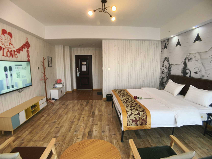 Bedroom 2, Housea Theme Hotel (Xixia Wanda), Yinchuan