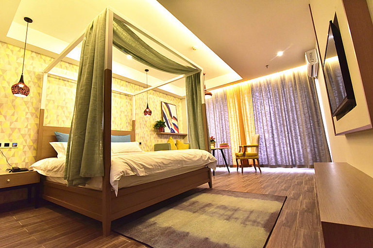 Bedroom 2, Winshine Mousse Hotel, Weifang