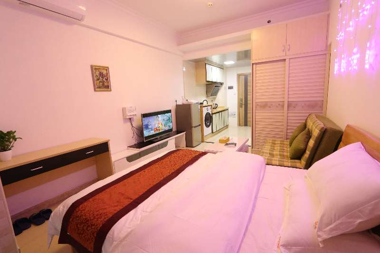 Bedroom 2, Foshan Shengnan 520 Hotel Apartment, Foshan