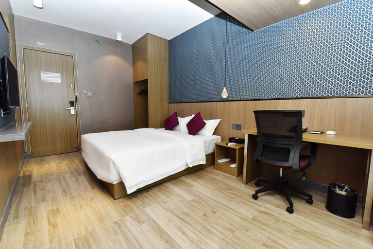 Bedroom, Heyue Apartment Hotel, Zhongshan