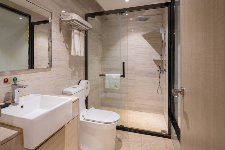 Bathroom, Fushenda Hotel, Shenzhen