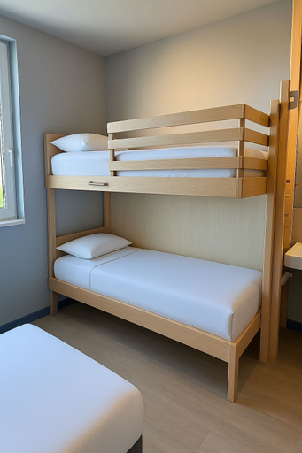 Bedroom 5, Ibis Budget Auxerre Nord (Ouverture Printemps 2025), Yonne