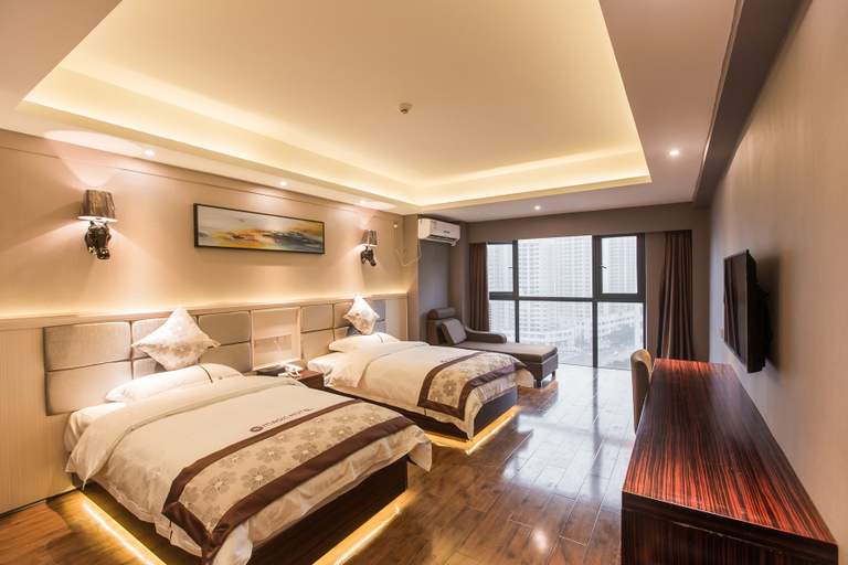 Bedroom 2, Cangzhou Maiji Fashion Chain Hotel, Chenzhou