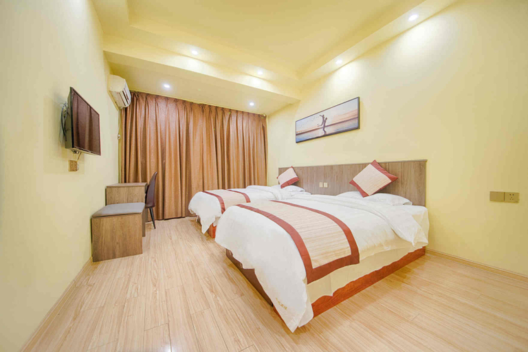 Bedroom 2, Linan Hotel (Meishan Sansuyi Branch), Meishan