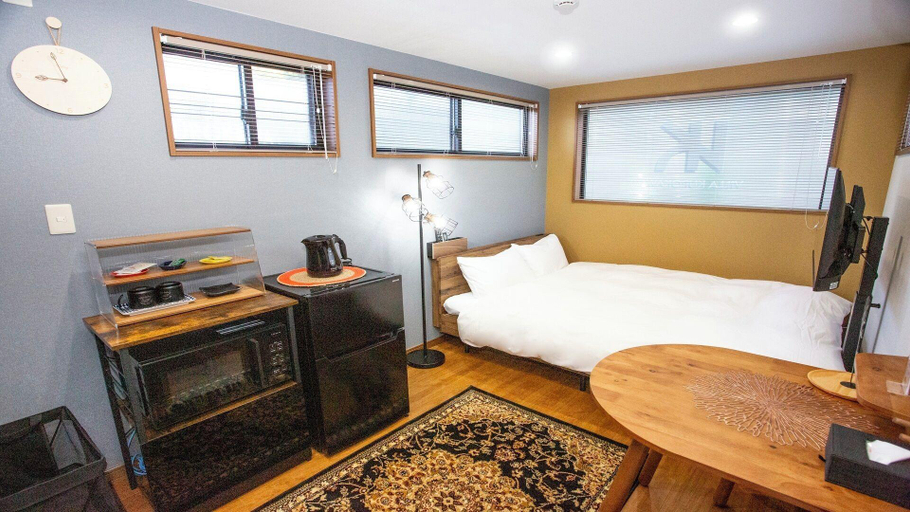 Bedroom 5, Container House Villa Kurokawa , Minamioguni
