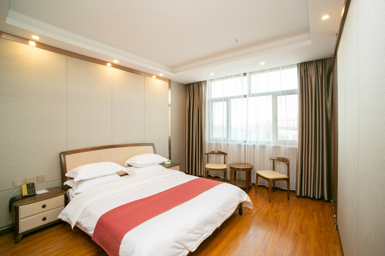 Bedroom 2, Lanting Hotel, Jiayuguan