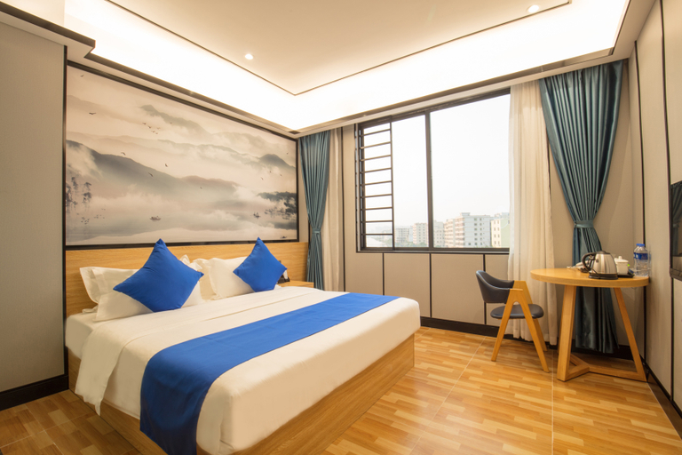 Bedroom 2, Xinhang Hotel (Zhuhai Hongqi City Polytechnic), Zhuhai