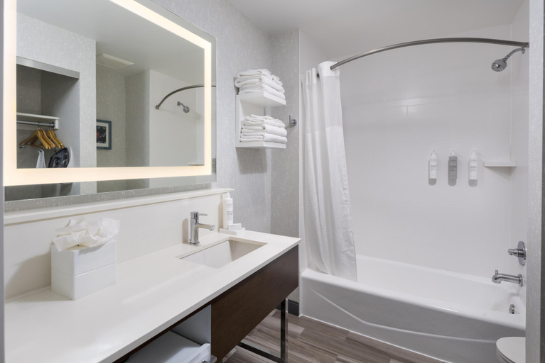 Bathroom 4, Hampton Inn Cardiff Beach Encinitas, CA Near Del Mar, San Diego