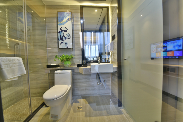 Bathroom, Xinyuan E-Sport Hotel, Xiamen