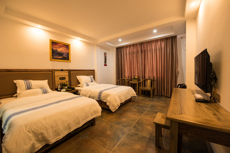 Bedroom 2, Detian Impression Hotel, Chongzuo