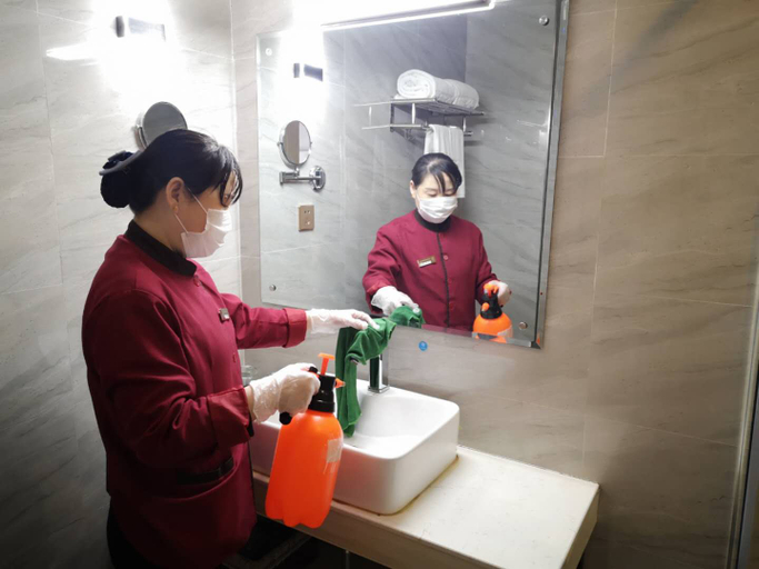Bathroom 3, Hanlong Hotel, Xi'an