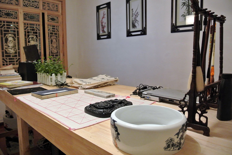 Bathroom 2, Xiangyanghua Leisure Hostel, Dali Bai