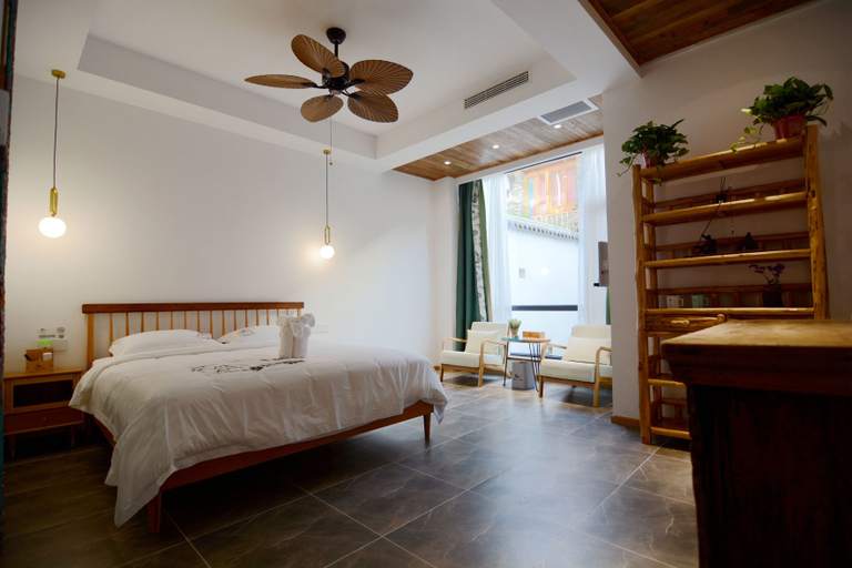 Bedroom, Xiangshan Shi'ershi Man Boutique Hostel, Xianyang