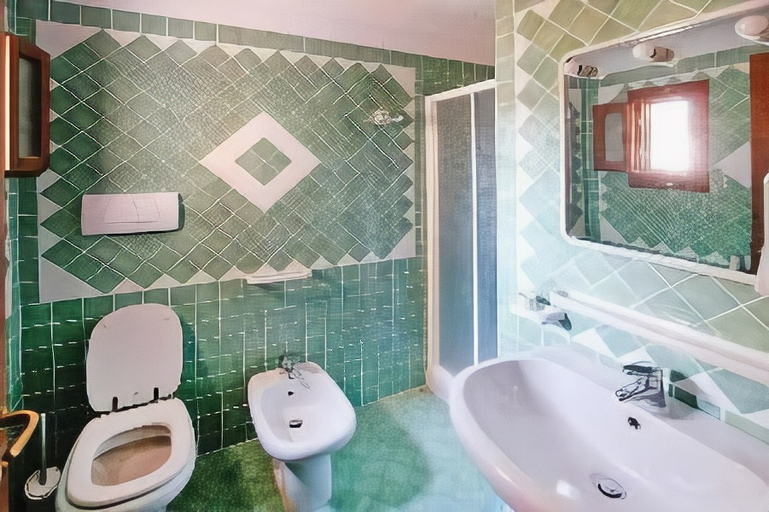 Bathroom 3, Residence Le Corti Di Marinella, Olbia-Tempio
