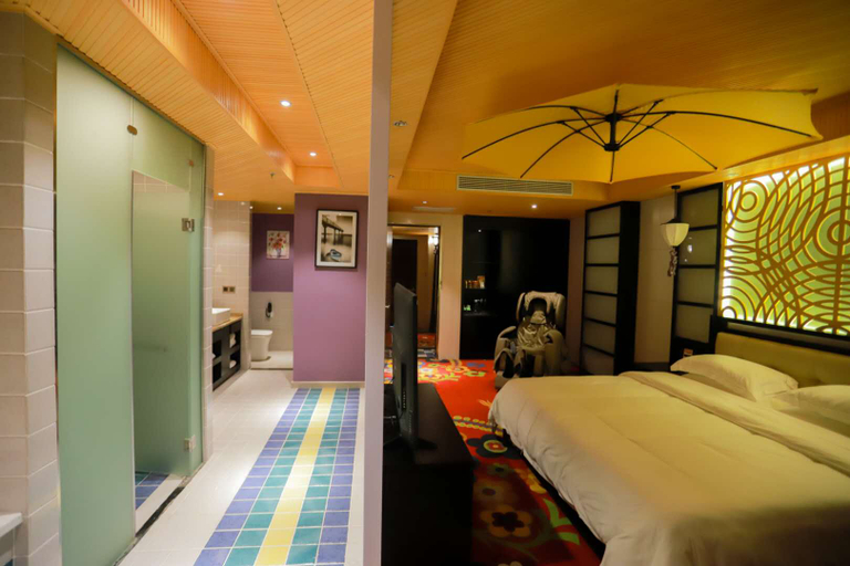 Bedroom, Jin Haitang Hotel (Haitang Road Store, Yiyang Railway Station), Yiyang