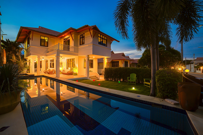 Exterior & Views 1, Pool villa 4 BR walking to Beach HV, Hua Hin