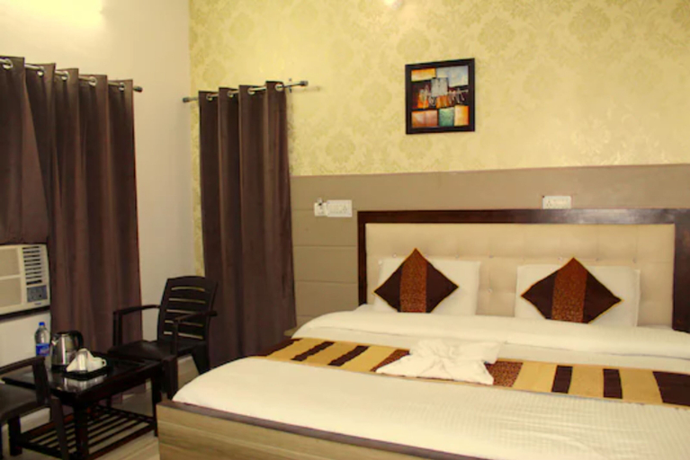 Bedroom 5, Goroomgo Krishna Residency Bareilly, Bareilly