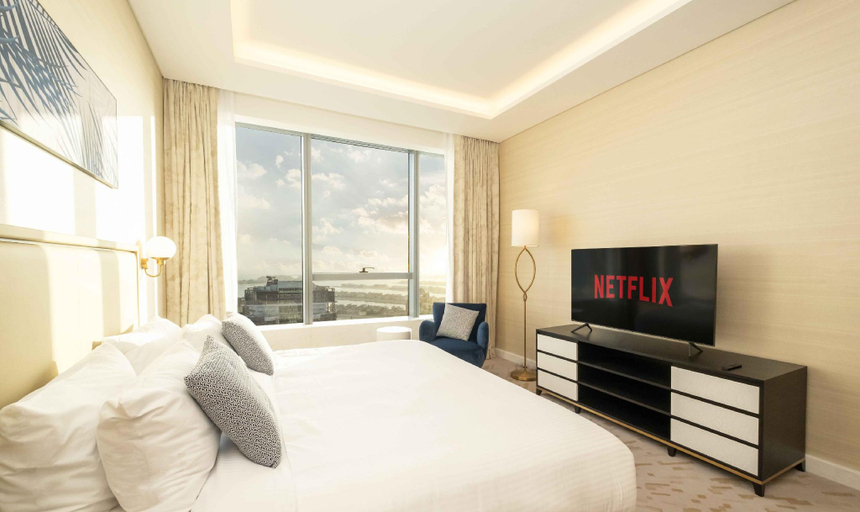 Bedroom 3, LUX Iconic Views at The Palm Tower Suite 3, Dubai