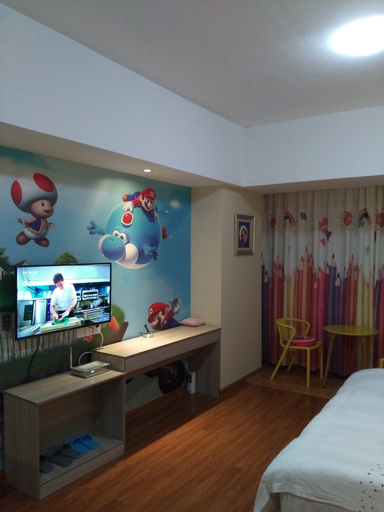 Bedroom 2, Aishangjia Apartment Hotel (Nanning Anji Wanda Plaza), Nanning