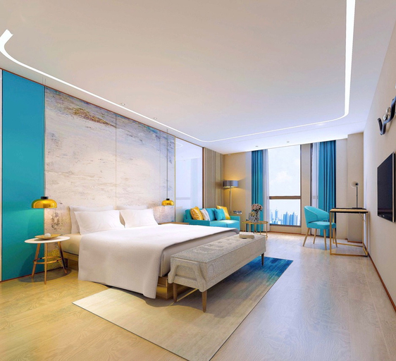 Bedroom 2, Love Sea Hotel (Chongqing North Railway Station North Square store), Chongqing