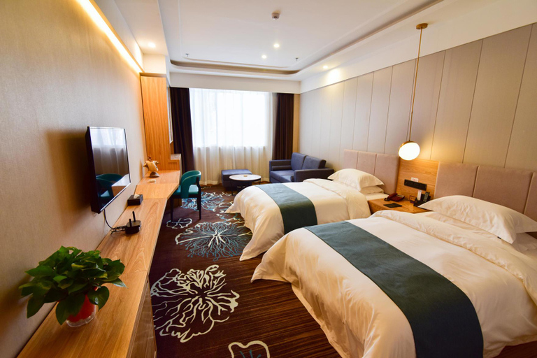 Bedroom, Jintai Hotel, Weinan