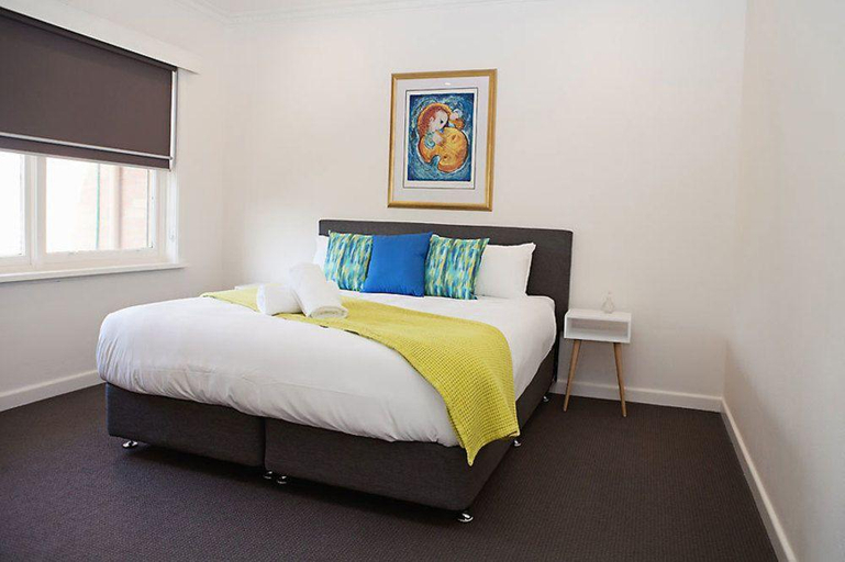 Bedroom, Lake Wendouree Luxury Apartments on Grove, Ballarat  - Central