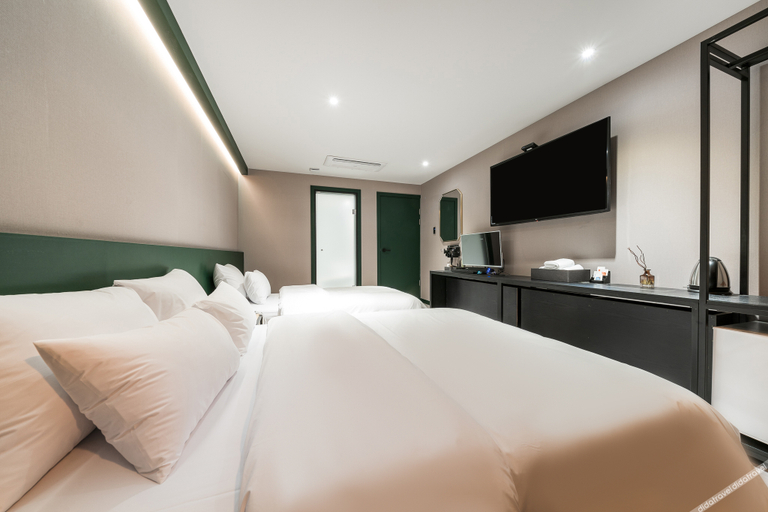 Bedroom 2, Cheonan Brown Dot Cheonan Ssangyong Branch, Cheonan